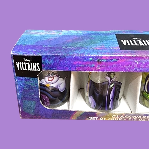 Disney Villains Queen Glassware Set 1 oz - Picture 5 of 13